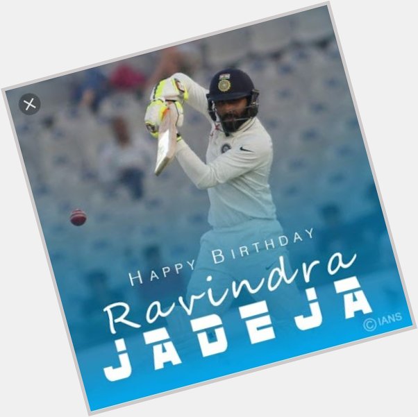 Happy Birthday sir Ravindra Jadeja   