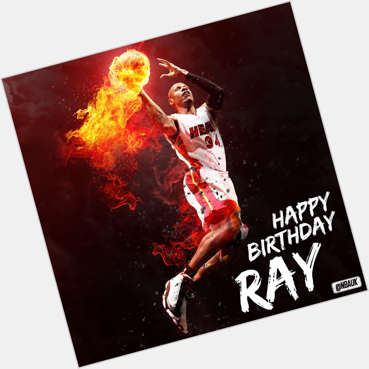 Happy birthday Ray Allen! 