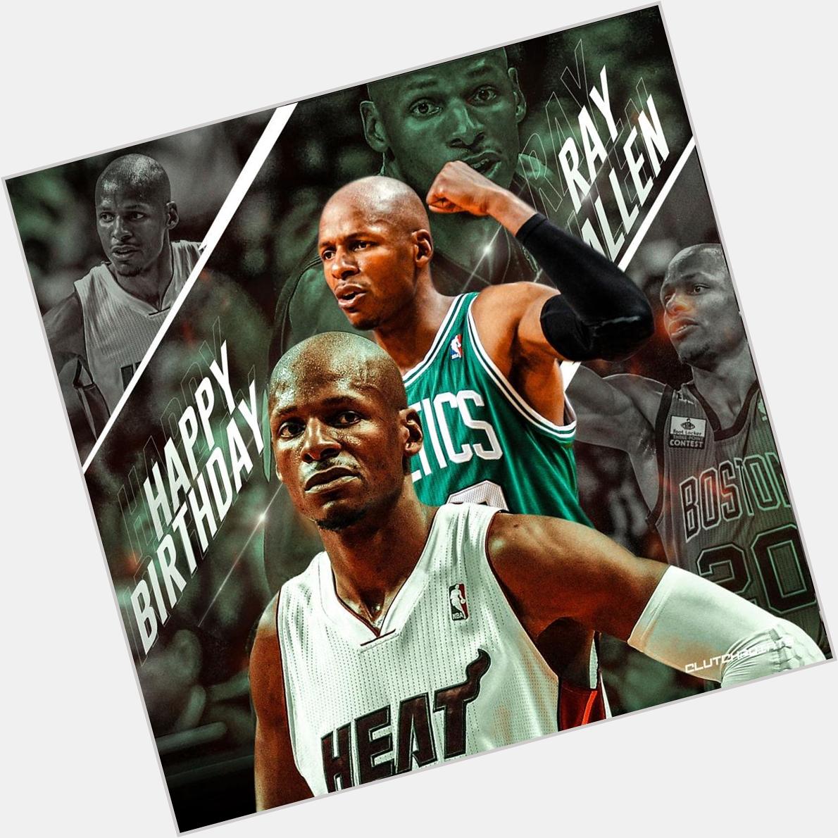 Join Celtics Nation in wishing Ray Allen a happy 44th birthday   