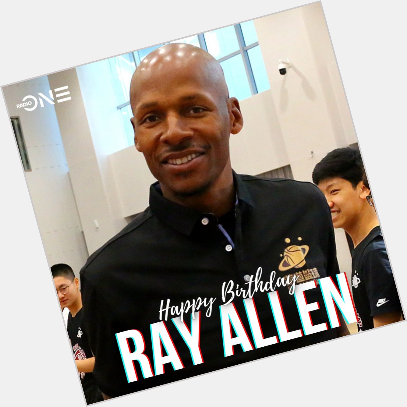 Basketball legend Ray Allen turns 46 today. Happy Birthday 
