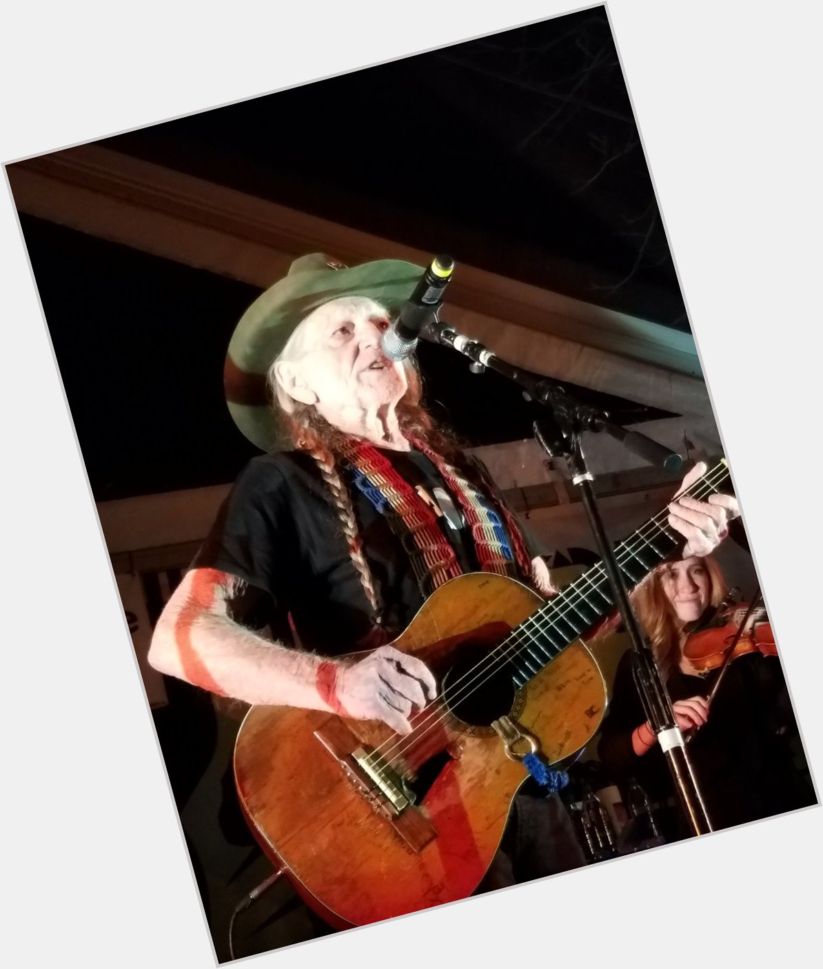 Great show with Willie Nelson & Ray Benson\s in at Happy Birthday Ray! 