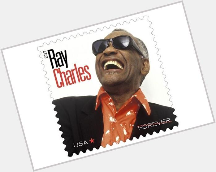 Happy Birthday Ray Charles Honored on U.S. Postage Stamp. Forever timeless to all of us!   
