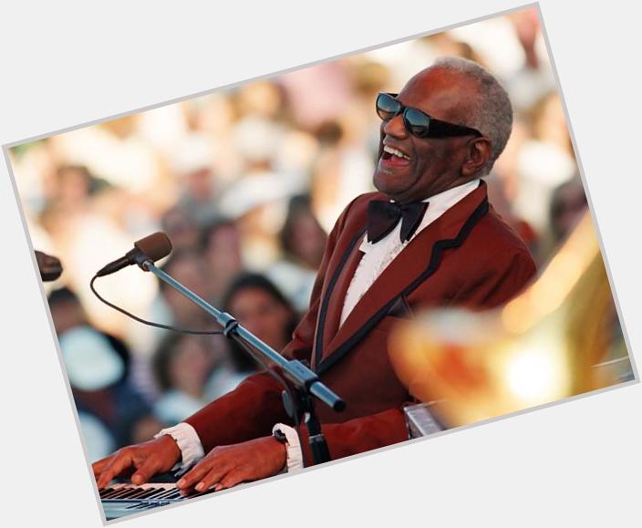 Happy birthday to the late, great Ray Charles. 