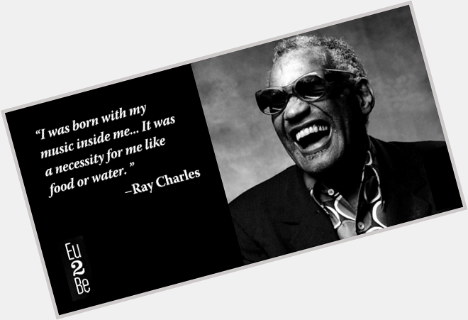 Happy Birthday Ray Charles!  . 