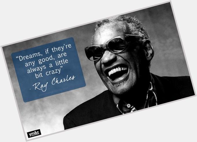 Happy birthday to the late, great, Ray Charles    