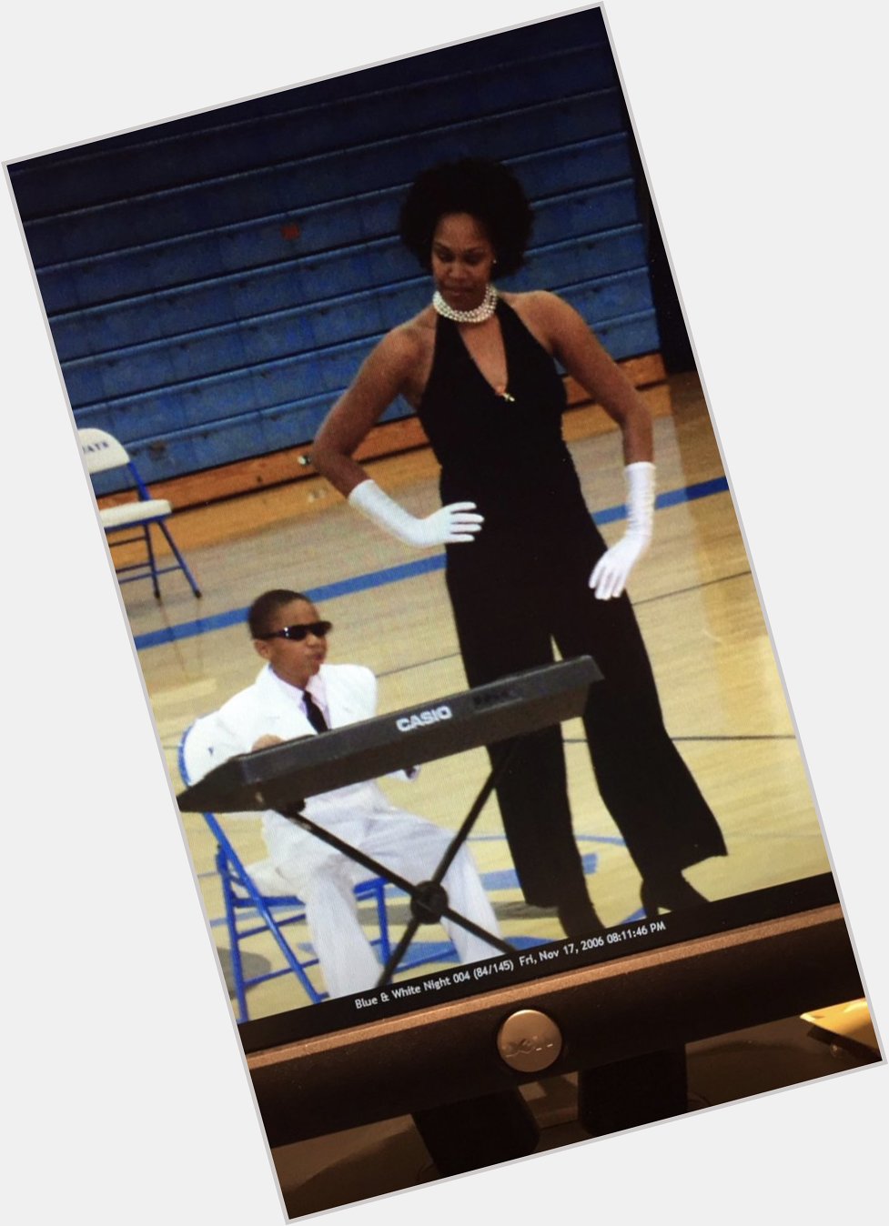 Happy birthday to the BEST Ray Charles impersonator ever!!!       . We love you son. 