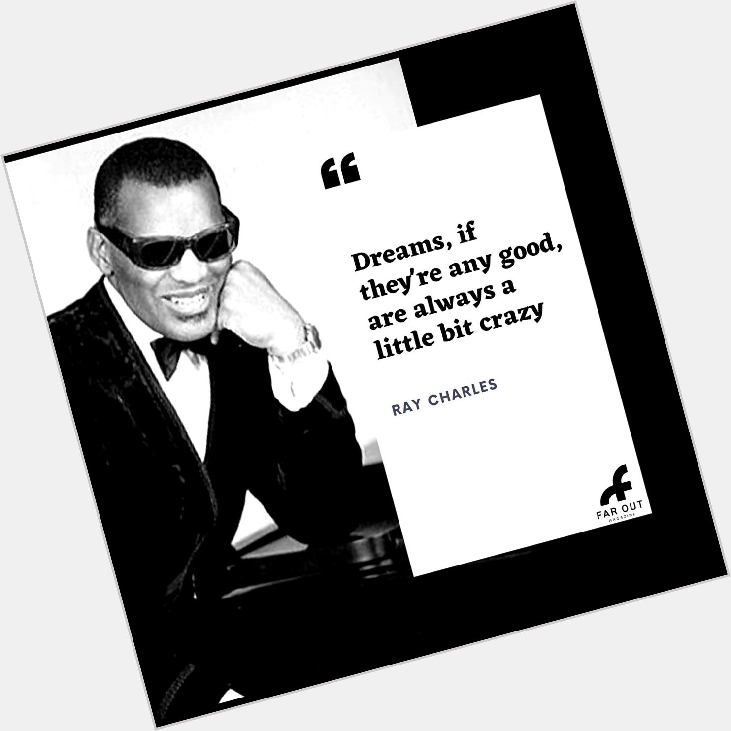 Happy birthday to legend Ray Charles! Charles died on 10th of June 2004, aged 73 