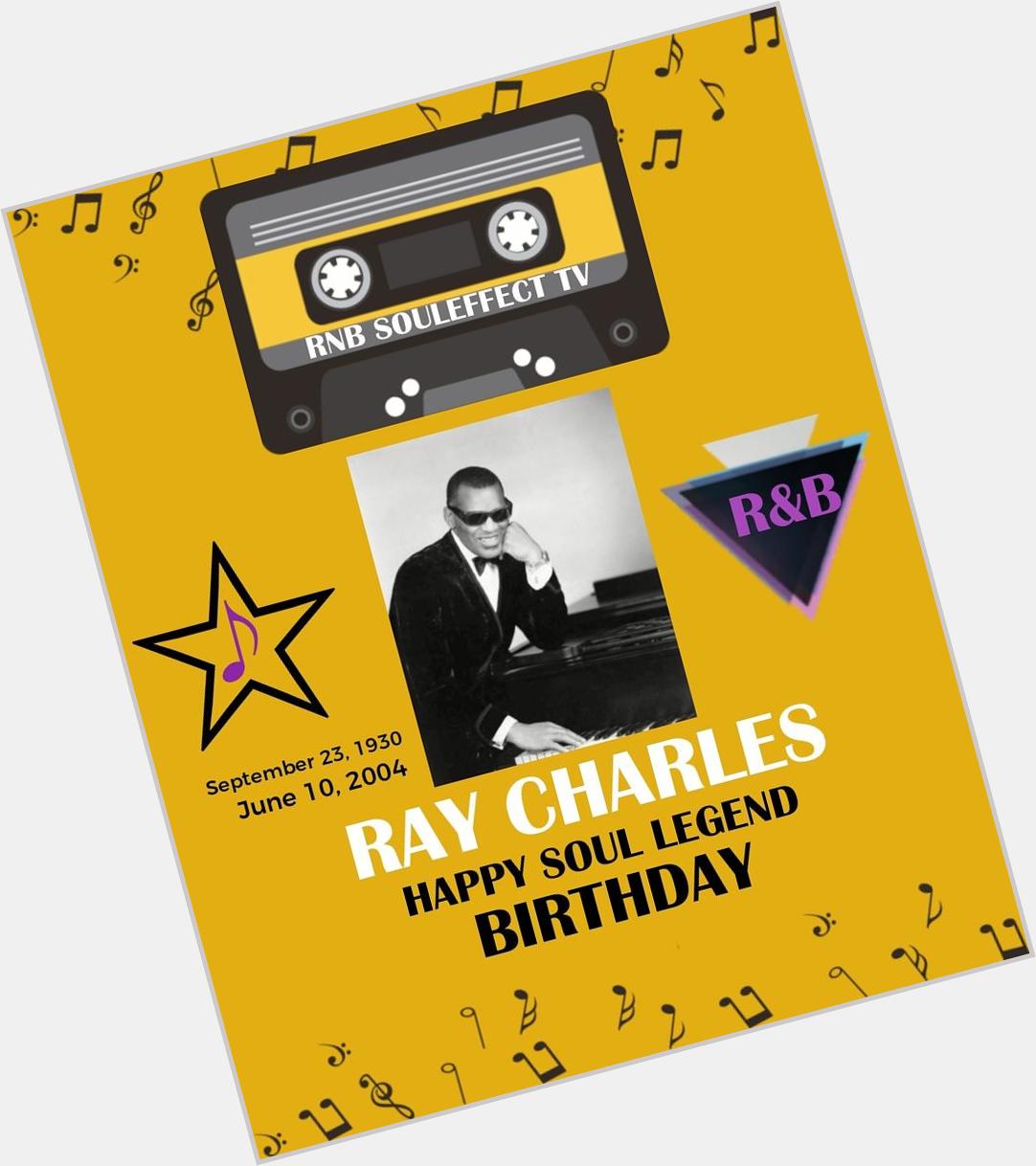 Happy Soul Legend Birthday Ray Charles      