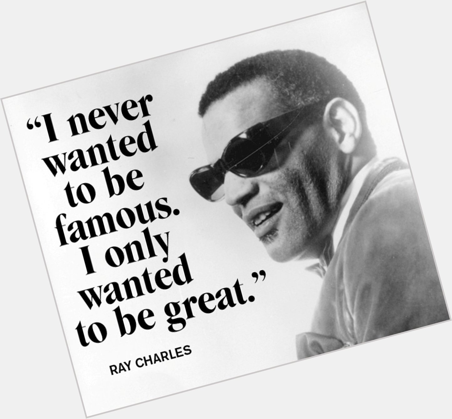 Happy Heavenly Birthday for Ray Charles - Genius Musical Pioneer and Icon ...   