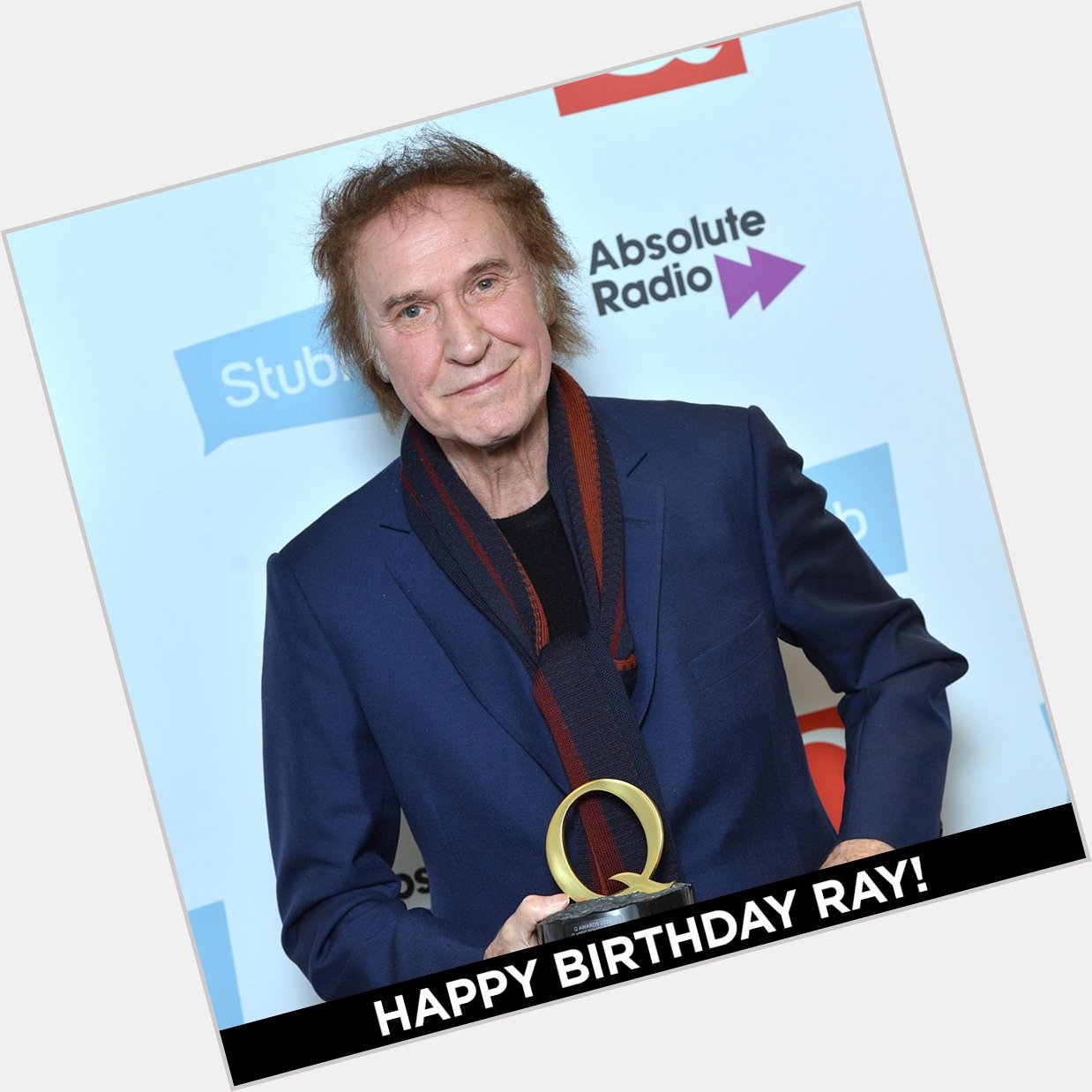 Happy birthday to an icon of British music - Sir Ray Davies of 