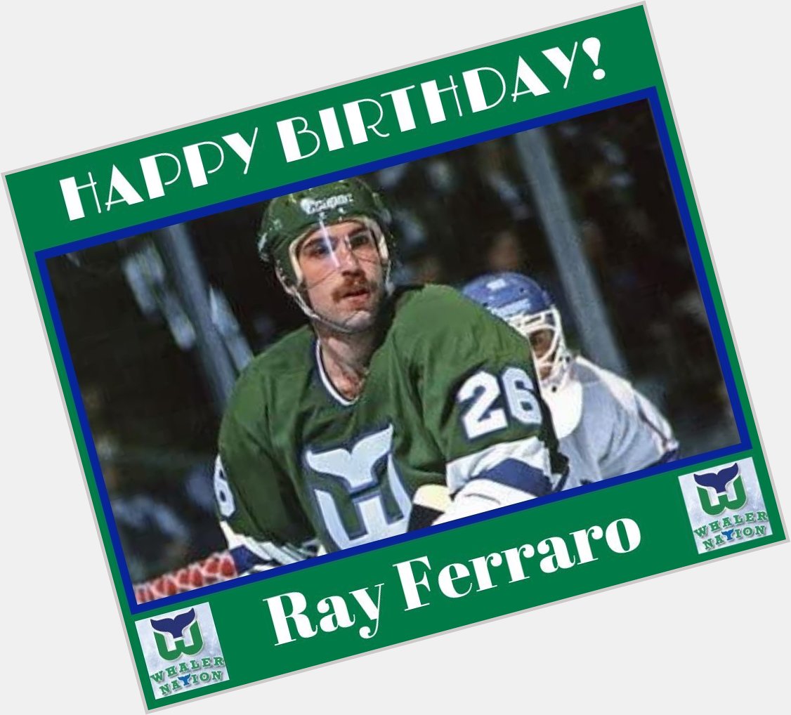 Happy Birthday Ray Ferraro: born: August 23, 1964 in Trail, British Columbia. 