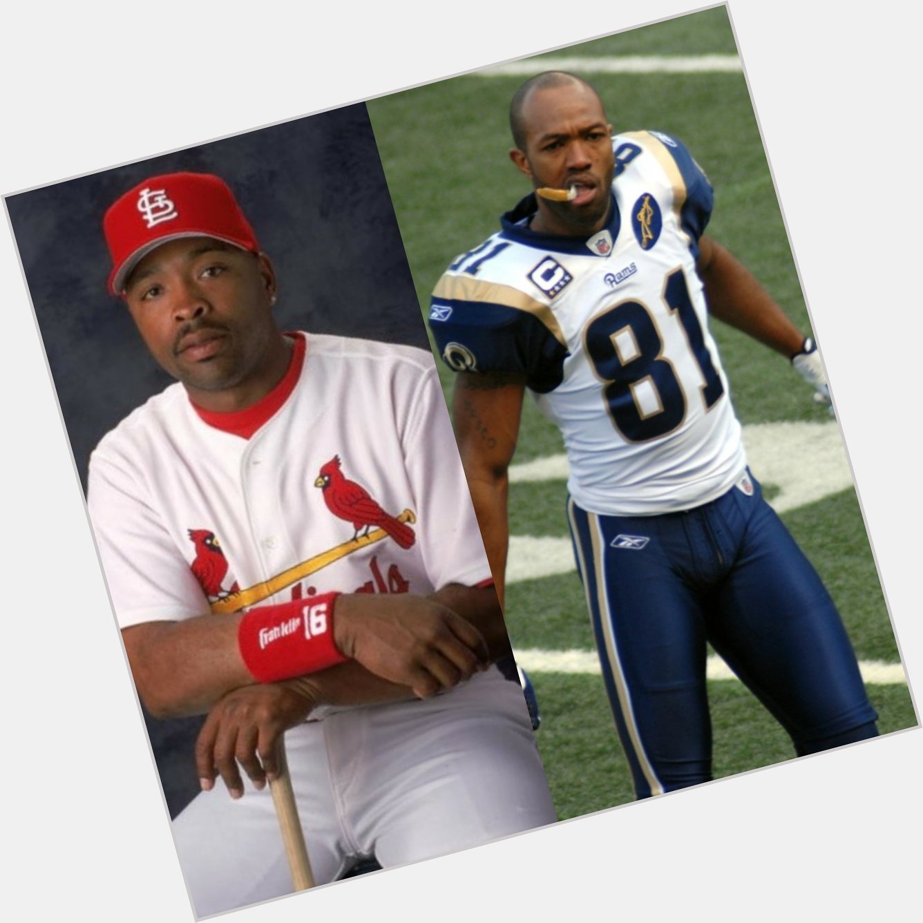 Happy birthday to Ray Lankford and Torry Holt 
