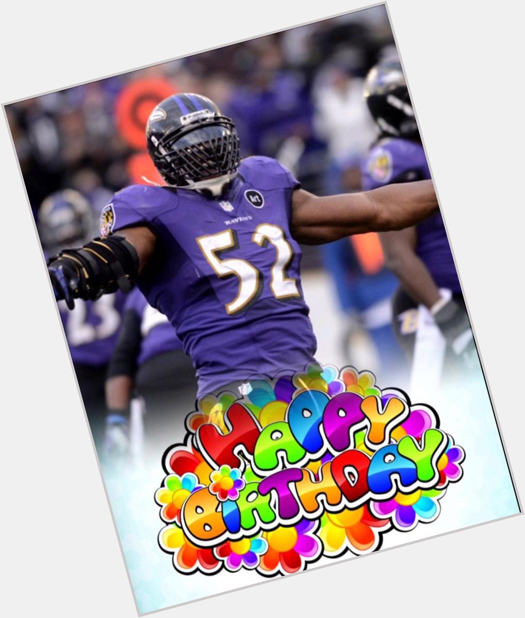 Happy Birthday to Ray Lewis! The future HOFer has been to 13 Pro Bowls, has won 2 Super Bowls and was the MVP of one! 