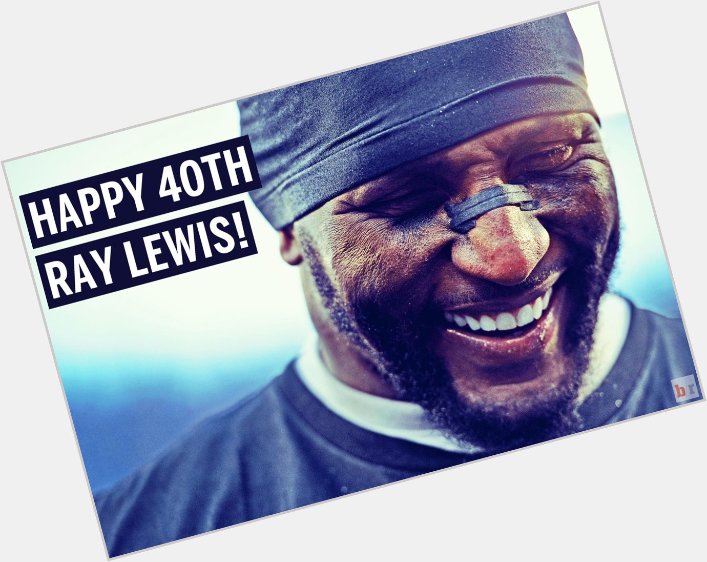 Happy 40th birthday to Ray Lewis! 