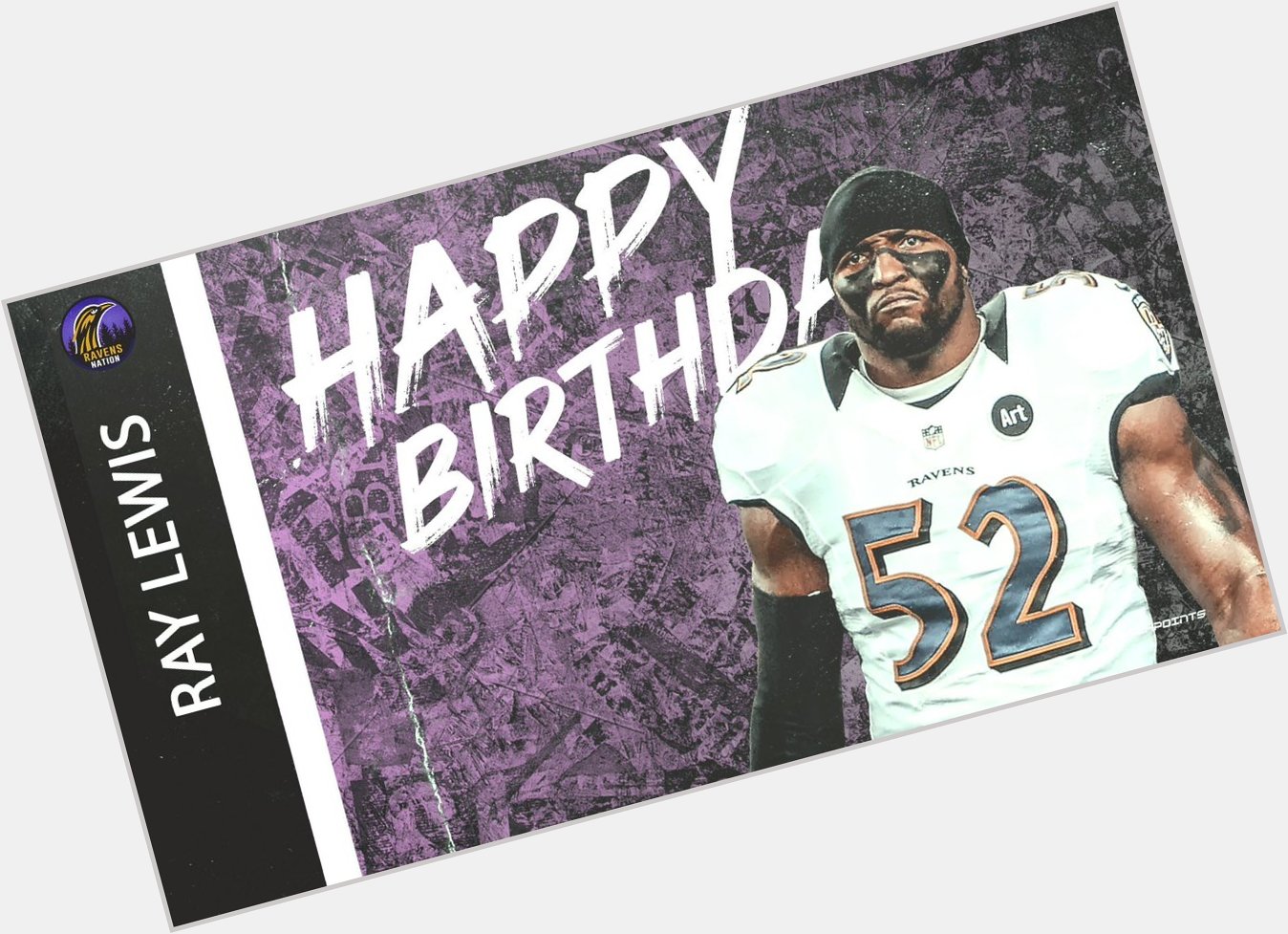 Join Ravens Nation in wishing Ray Lewis a happy 45th birthday!  