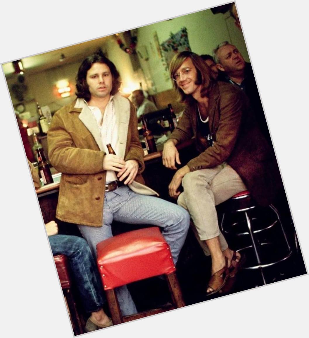 Happy Birthday Ray  Jim Morrison & Ray Manzarek at the original Hard Rock Cafe (1969) 