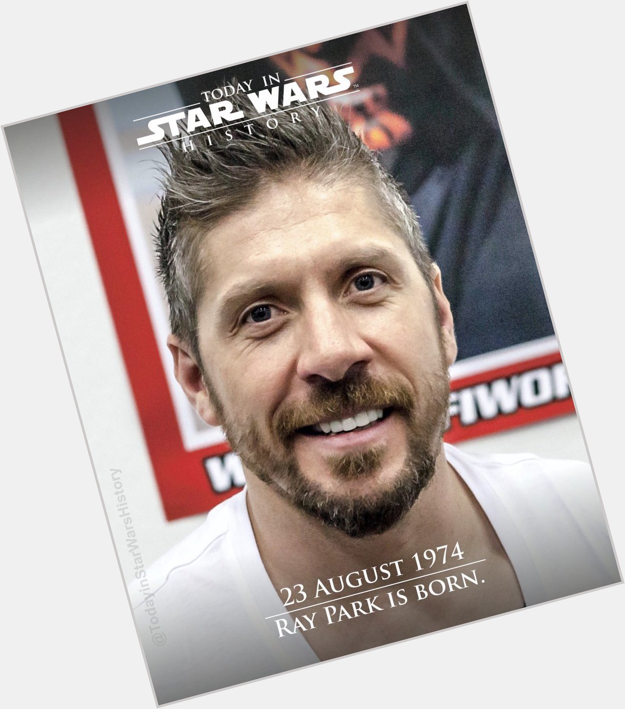 23 August 1974 At last we will reveal our happy birthday wishes to Ray Park! 