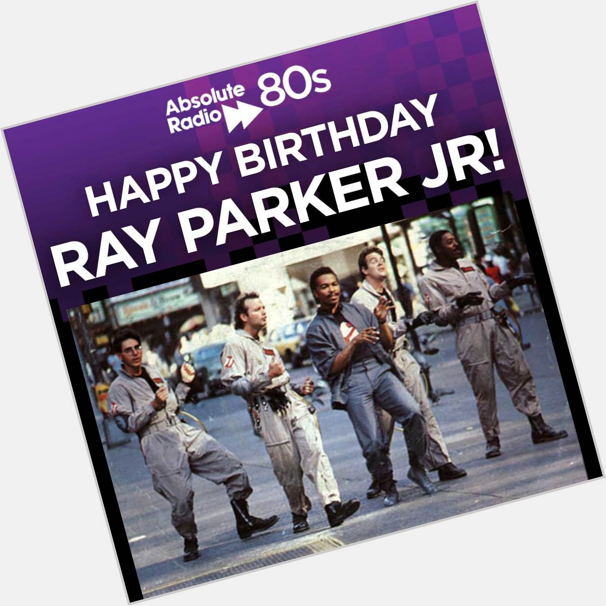 Happy birthday Ray Parker, Jr, writer and performer of the Ghostbusters theme. Hope today makes you feel good! 