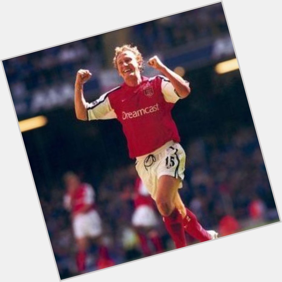 Happy birthday to Ray Parlour, the Real Romford Pelé... Once a gunner, always a gunner... 