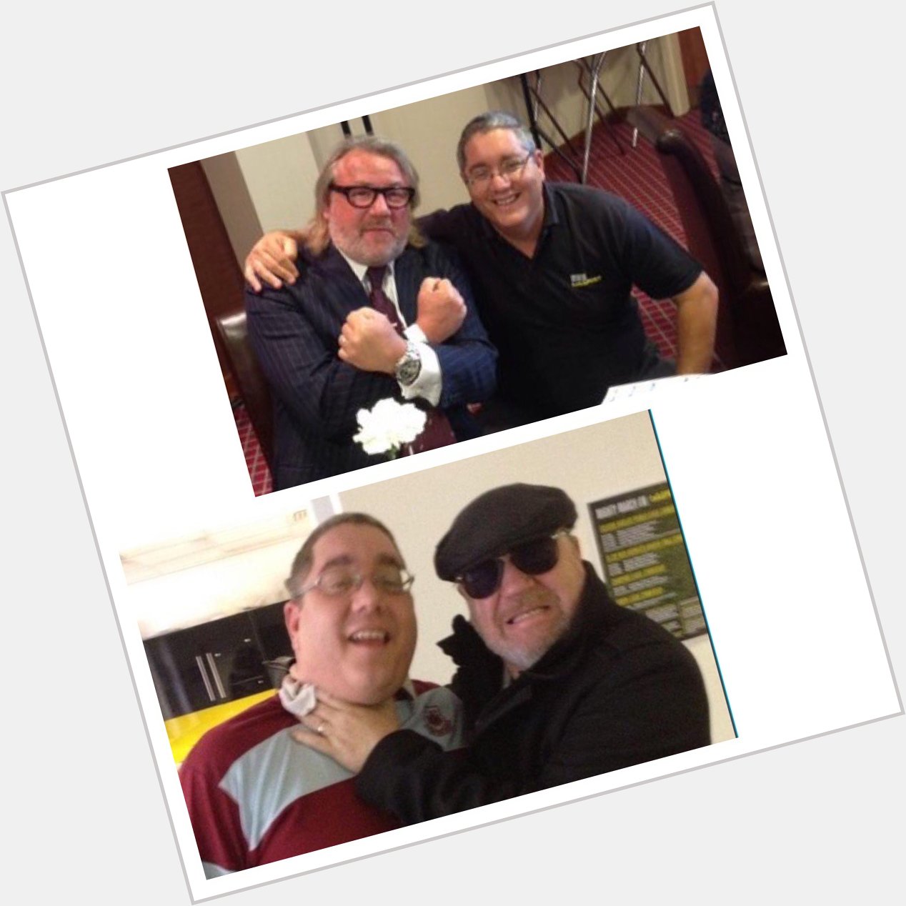 A very happy birthday to celebrity fan Ray Winstone - have a great day & see you next month my friend 