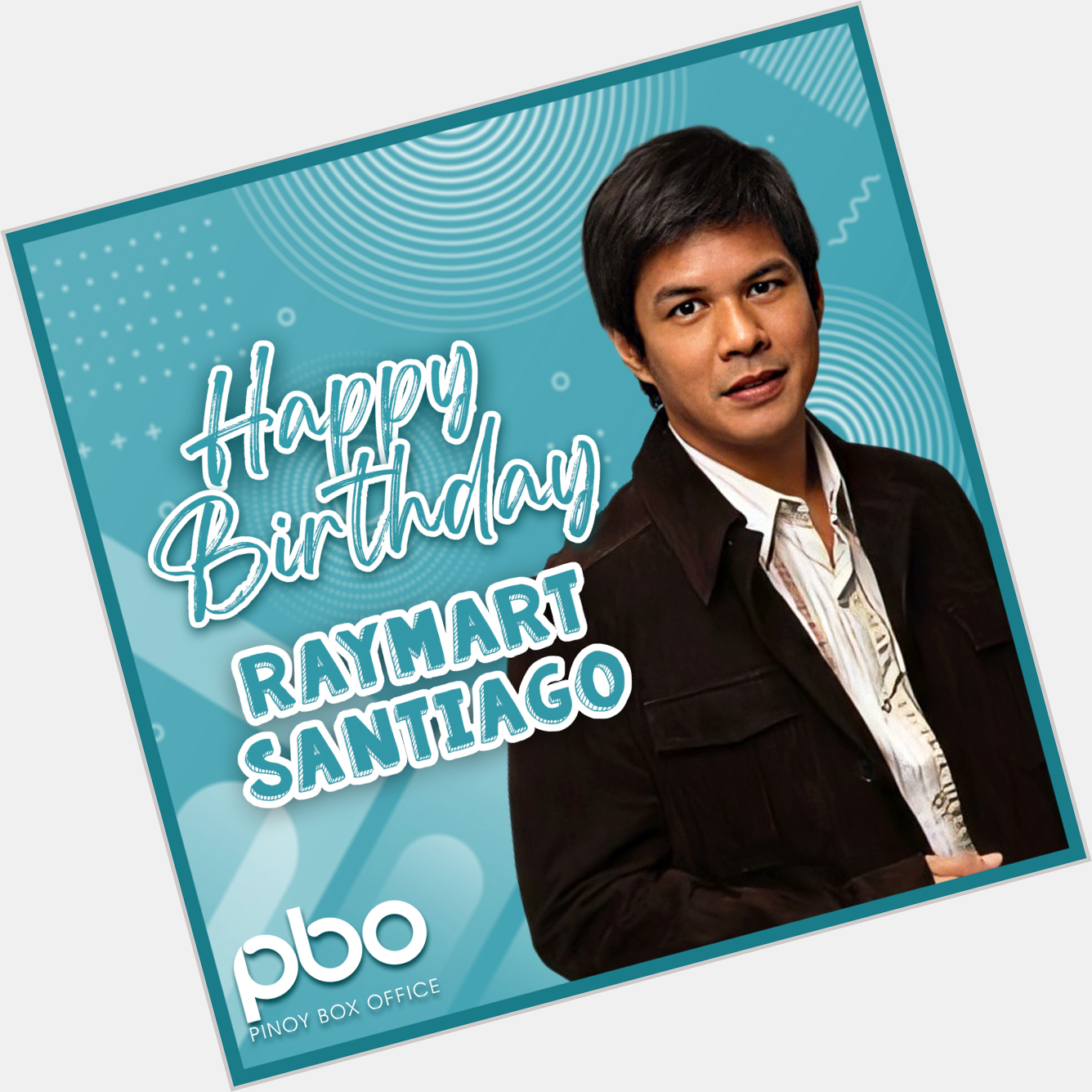 Happy birthday, Raymart Santiago! Wishing you a day filled with happiness and love! 