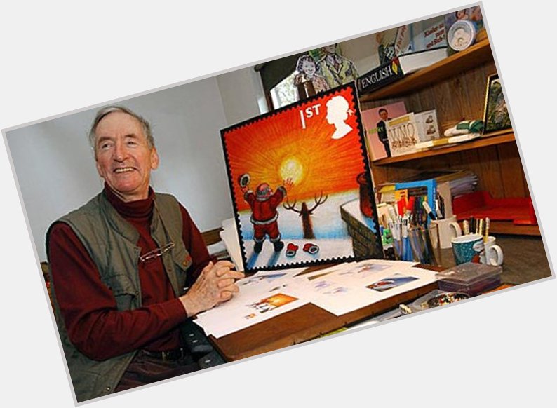 Happy birthday Raymond Briggs, author of The Snowman, Father Christmas, When the Wind Blows.
Photo: Liz Finlayson 