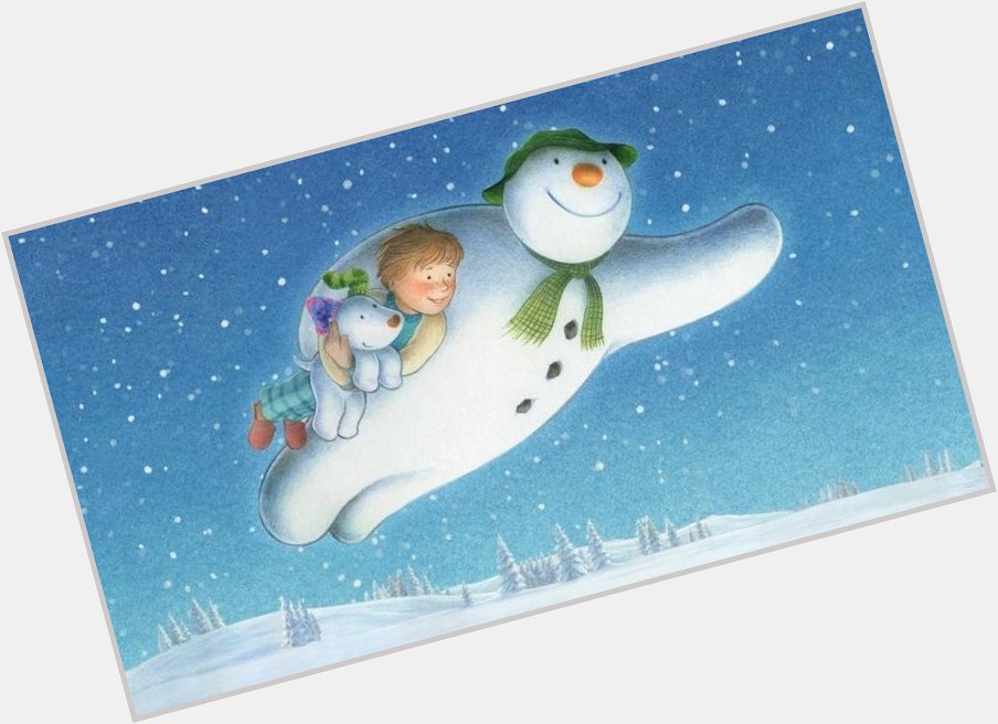 Happy Birthday to Raymond Briggs, creator of The Snowman, who is 85 today :-) 
