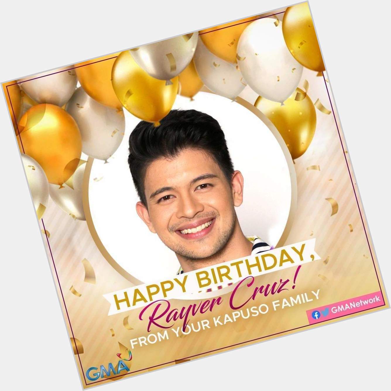 Happy Birthday Kapusong Rayver Cruz KapusoBrigade  
