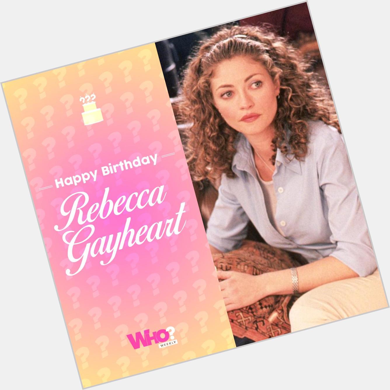 Happy Birthday, Rebecca Gayheart! 