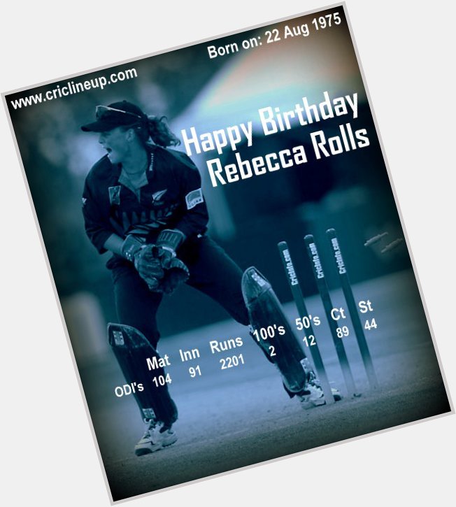 Happy Birthday Rebecca Rolls 