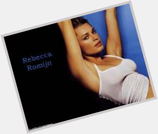 TODAY Rebecca Romijn born in  1972 (age 42) HAPPY BIRTHDAY and still VERY "HOT"  