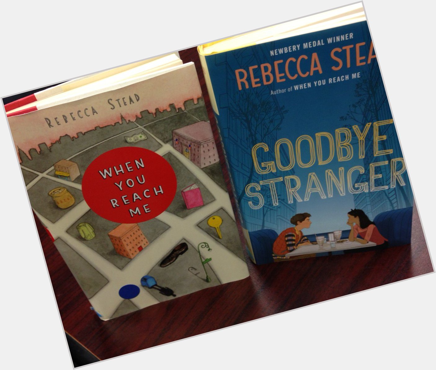 Happy Belated Birthday Rebecca Stead! Come to the Center and read her books! 