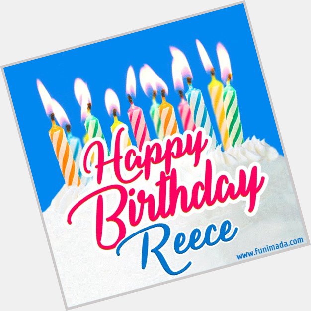  Happy Birthday Reece.Have a lovely day. Xxx       