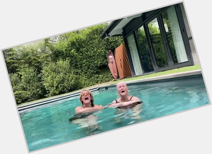 Oh to be in a pool holding laura dern hand while singing happy birthday to reese witherspoon 
