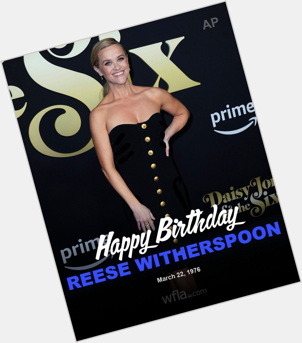 HAPPY BIRTHDAY, REESE WITHERSPOON! The Academy Award-winning actress turns 47 today!  