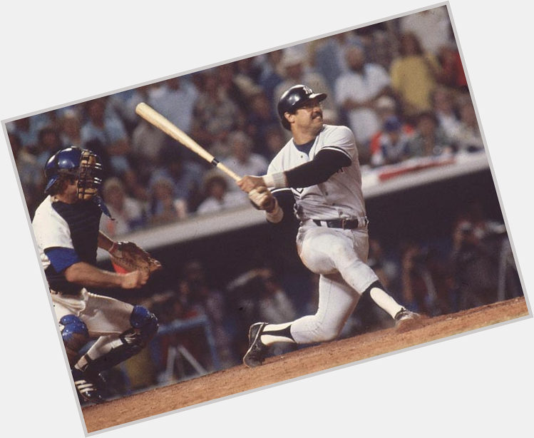 Reggie Jackson, who homered off his knee more than once, turns *69* today! Happy birthday! 