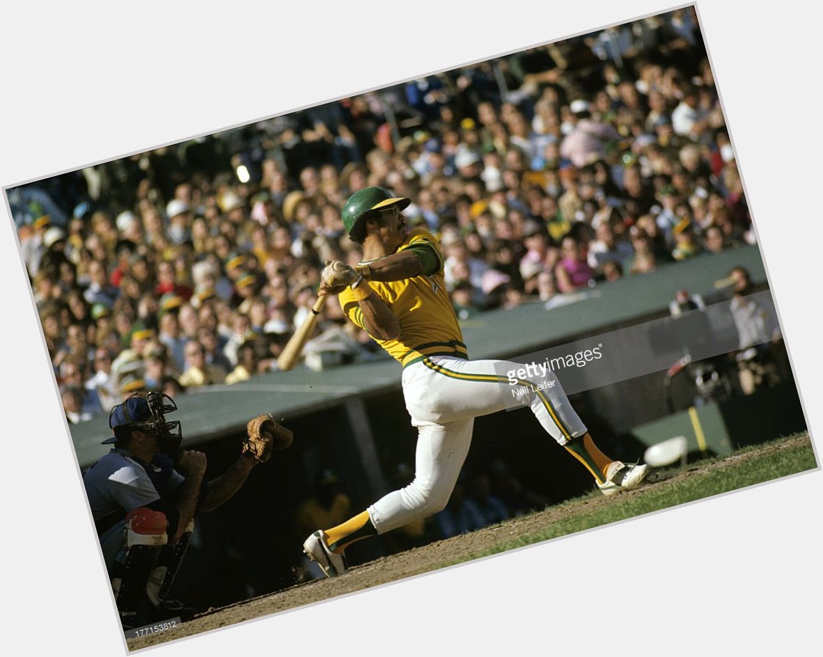 Happy 71st birthday to Mr October, Reggie Jackson, seen here in the 1973 World Series  