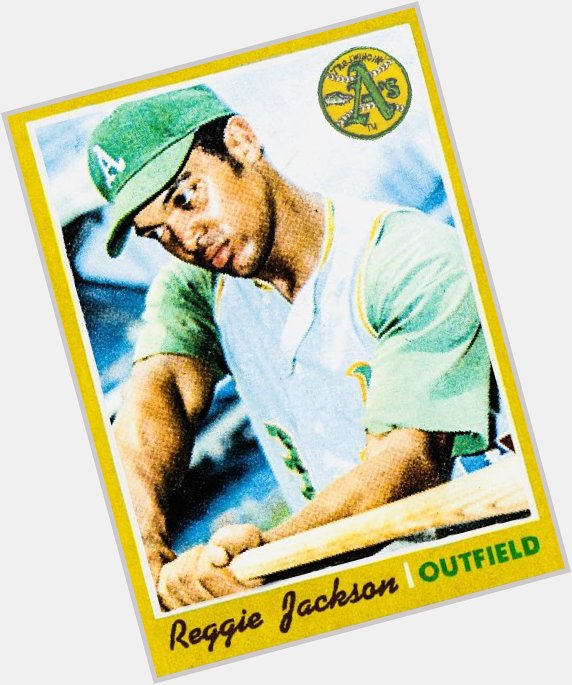 Happy birthday Reggie Jackson!

[Throwback design.] 