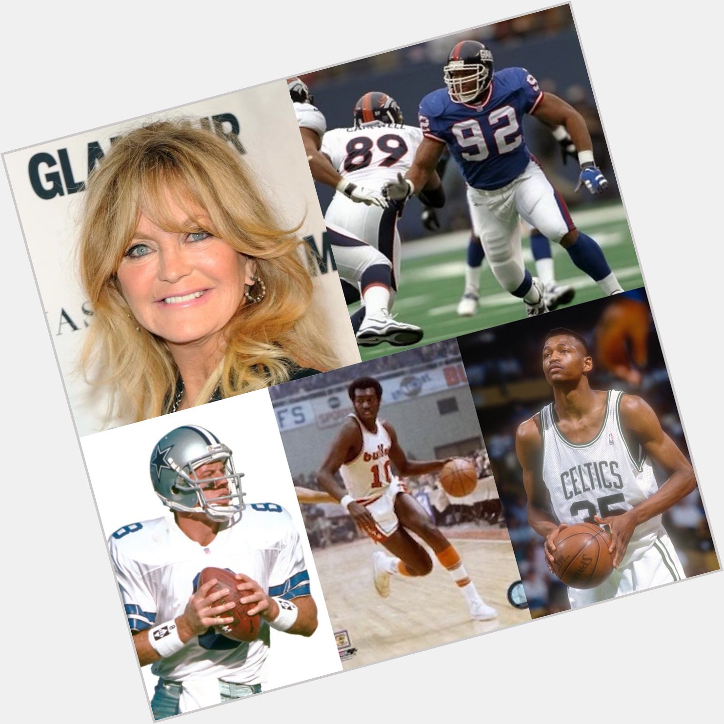 Happy Birthday Goldie Hawn, Michael Strahan, Troy Aikman, Earl Monroe, and Reggie Lewis   