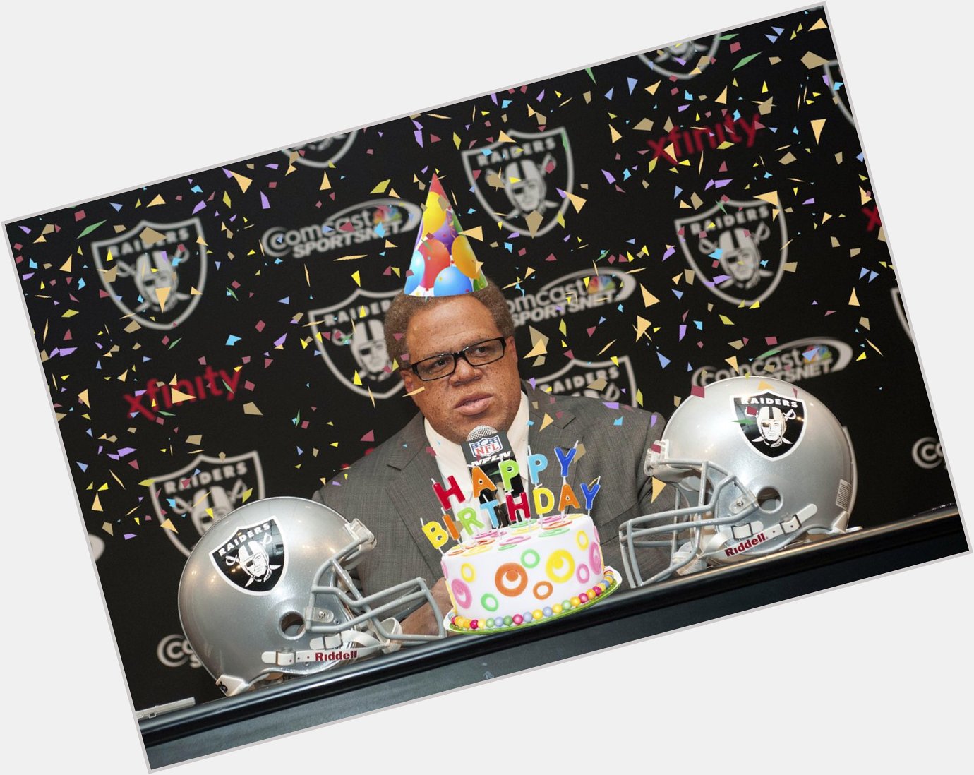 Happy 54th birthday to GM Reggie McKenzie! 