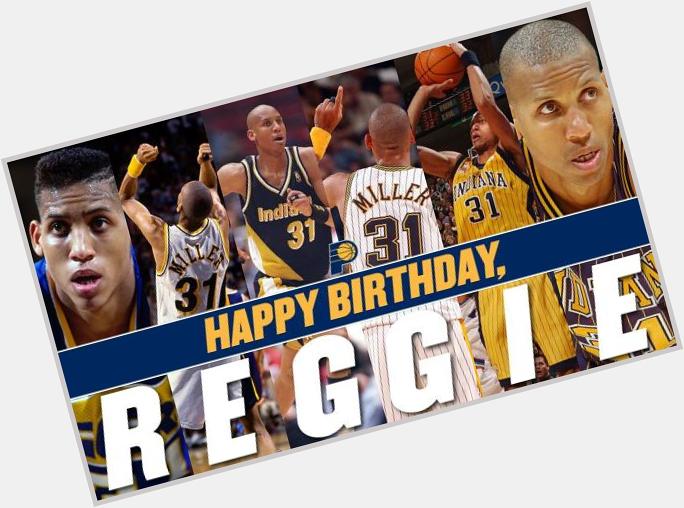 RT! Happy Birthday! To my favorite player the Legend... "Reggie Miller"      