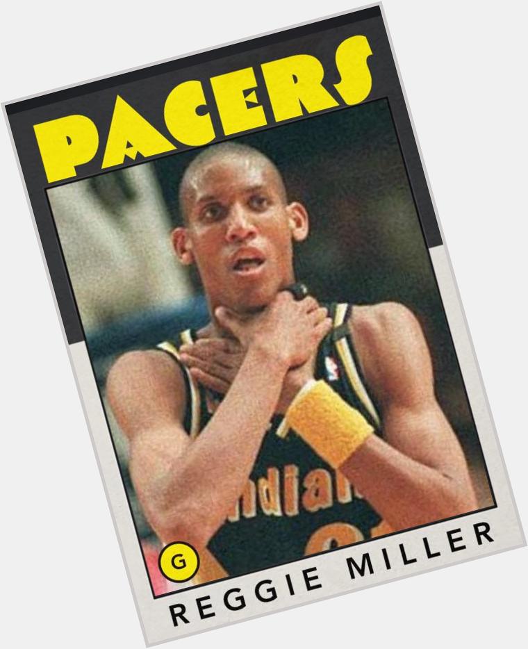 Happy 50th birthday to Reggie Miller, no longer Cheryl\s little brother. 