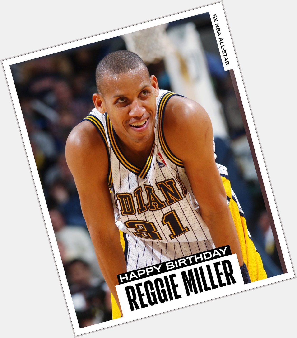 Join us in wishing a Happy 56th Birthday to 5x and inductee, Reggie Miller! 