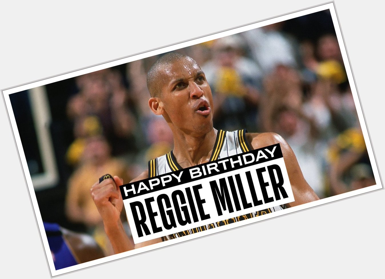 Join us in wishing a Happy 55th Birthday to 5x and inductee, Reggie Miller! 