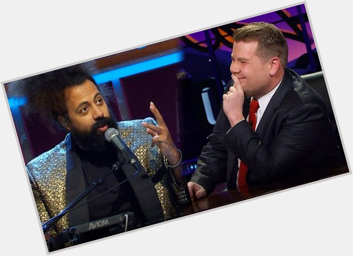 Wishing a very Happy 46th Birthday to bandleader Reggie Watts of The Late Late Show With James Corden.  