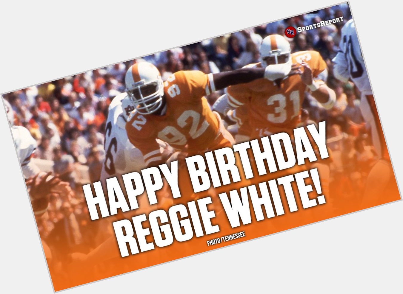 Happy Birthday (forever) to legend, Reggie White! 