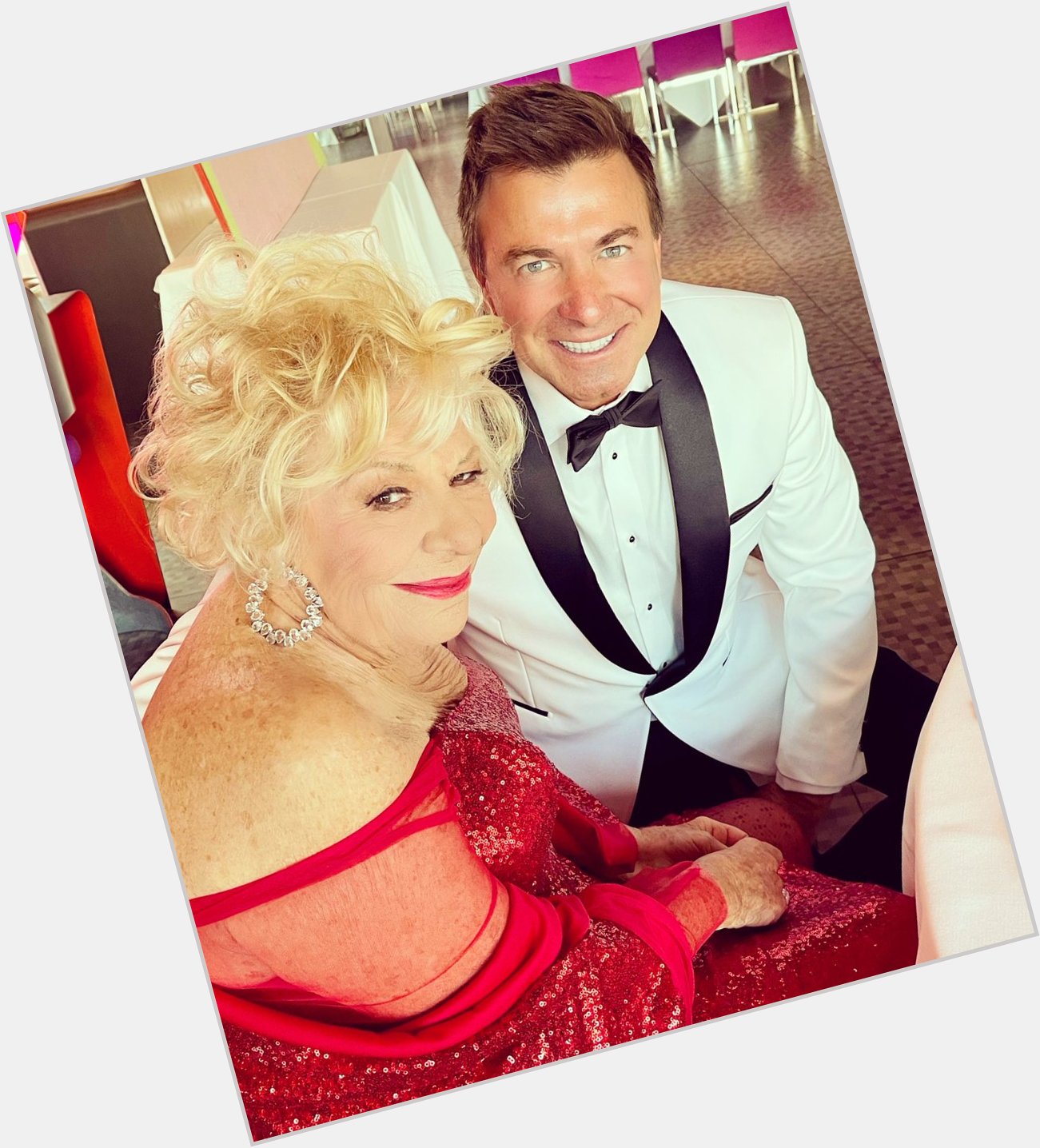 Happy to emcee the 90th birthday party celebration of my incredible friend, Renee Taylor. What a night! 