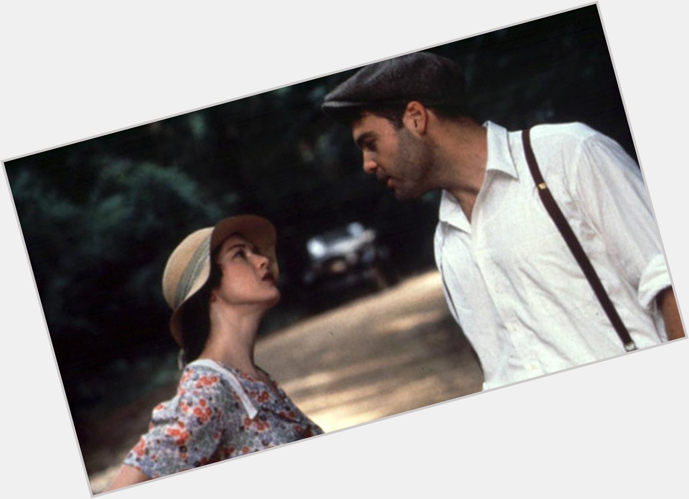 Renée Zellweger and Vincent D\Onofrio in THE WHOLE WIDE WORLD  1996.  Happy birthday Miss Zellweger. 