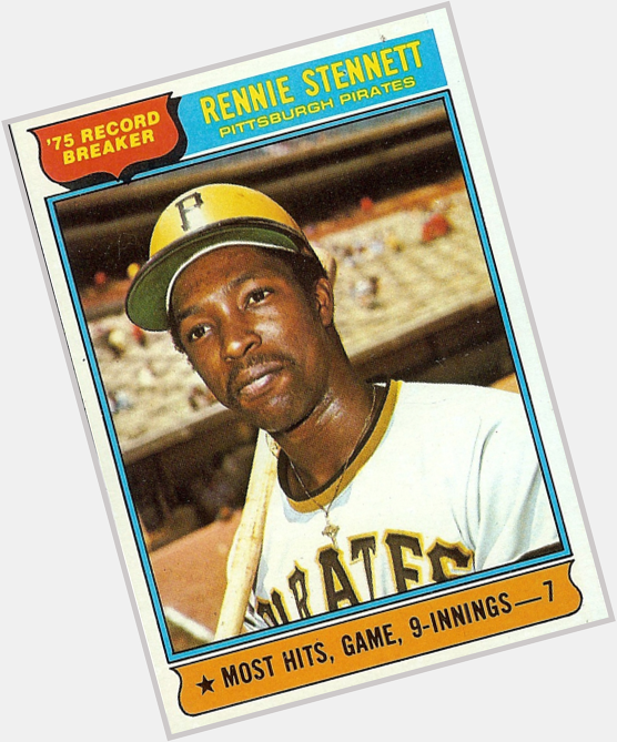 Happy 64th birthday to Rennie Stennett. 