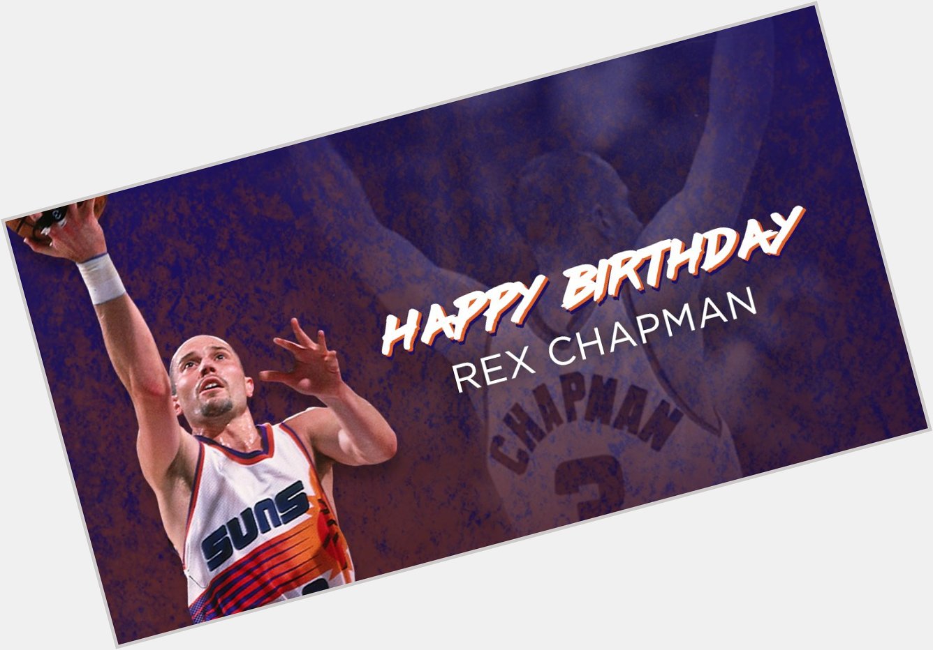 Join us in wishing Rex Chapman a happy birthday! 